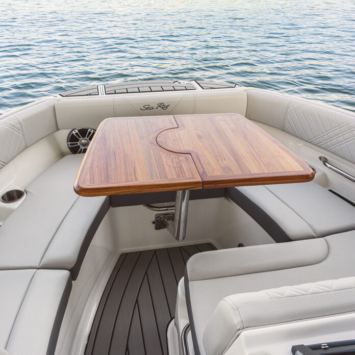 SDX 230 Outboard bow table