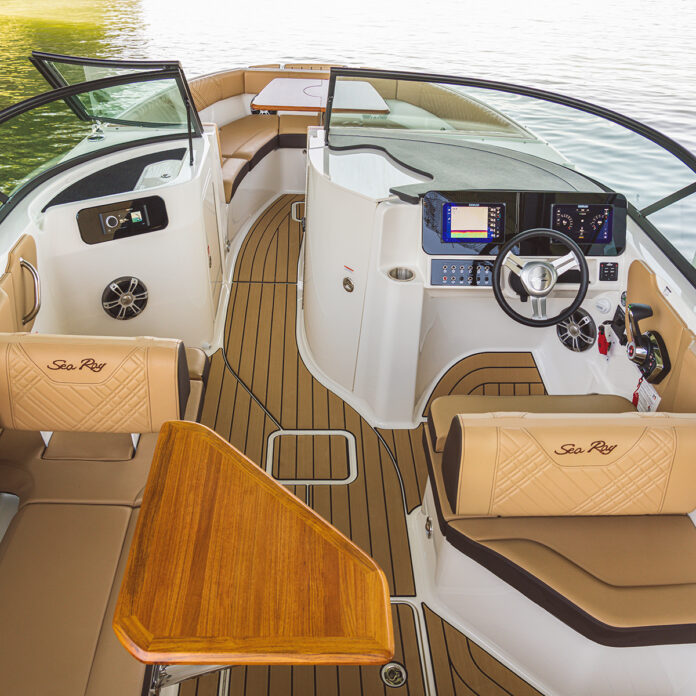 SDX 230 cockpit with table