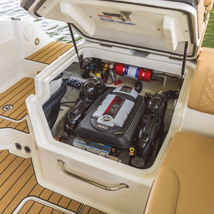 SDX 230 engine compartment