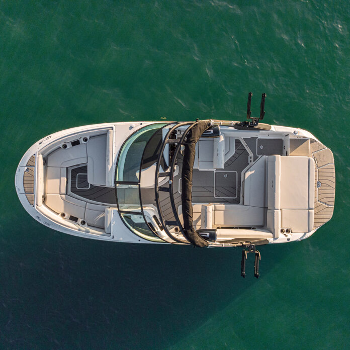 Aerial view of an SDX 230 Surf